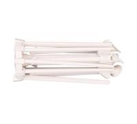 SOLUSTRE Cintre à Nouilles Pliable Blanc en Abs et Pvc, Support pour Sèche-spaghetti sans Outil, pour Pâtes et Spaghetti Petites Cuisines