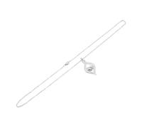 SOLUSTRE Collier Urne Cendres Inoxydable Forme de Cœur avec Diffuseur de Parfum Pendentif Souvenir pour Femme et Homme Accessoire Funéraire Élégant