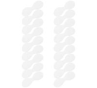 SOLUSTRE Compresses de Coton Yeux Jetables 200 Pièces, Patchs Hydratants Ultra-fins en Papier Doux 100% Coton, Coussinets Épais pour Soin du Contour des Yeux, Usage Esthétique et Voyage