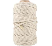 SOLUSTRE Corde de Sisal Naturel Blanc pour Arbre à Chat, Remplacement Multifonctionnel, Corde à Griffer pour Chat Soi-même, Matériau de Bricolage et Décoration Murale