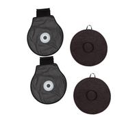 SOLUSTRE Coussin Pivotant pour Siège Lot de 2 Antidérapant Confortable Utilisation pour Personnes Âgées Accessoire de Voiture