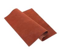 SOLUSTRE Coussinet Antidérapant pour Instruments à Cordes Traditionnels Marron en Cuir de Vache et Tissu, Tapis Polyvalent pour Ruan et Zhongruan, pour Musiciens