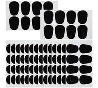 SOLUSTRE Coussinets Confort et Noir 50 en Silicone pour Embouchure de Saxophone Marques de Morsure, Accessoires Indispensables pour Musiciens