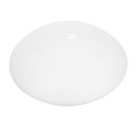 SOLUSTRE Couvercle de plafonnier rond avec trou en plastique pour une meilleure diffusion de la lumière et un entretien facile - Remplacement pour plafonniers et luminaires