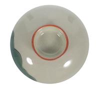 SOLUSTRE Couvercle de Tasse à Thé Céramique Vert Remplacement Pratique pour Bol à Thé Bord Lisse et Texture Fine Protection Longue Durée pour Infusion Maison ou Plein Air