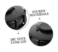 SOLUSTRE Couvercle Étanche pour Récipient IBC Plastique Résistant Protège et Scelle les Seaux Léger et Portable Adapté Aux Contenants de Stockage