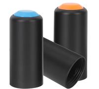 SOLUSTRE Couvercles de batterie pour microphone 3pcs en plastique compatible PGX2 SLX2, accessoires pour microphones pour station TV et réunion, facile à retirer