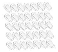 SOLUSTRE Couvre-embouts De Lave-vaisselle Transparents 200pcs Capuchons Compacts Pour Protection Accessoires Cuisine Petits Embouts Ronds Et Pratique