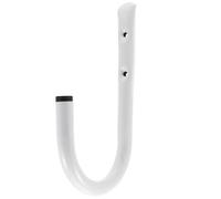 SOLUSTRE Crochets Muraux Robustes en Fer Blanc Installation Rapide, Protège la Surface des Objets, pour Rangement Utilitaire Garage et Atelier
