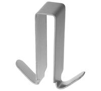 SOLUSTRE Crochets Porte-serviettes Doubles pour Paroi Perçage en Acier Inoxydable 304, Design Moderne, Séparation Humide et Sèche, pour Petites Salles de Bain