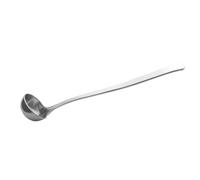 SOLUSTRE Cuillère à Condiment Longue Acier Inoxydable avec Manche Extra Long Cuillère à Sauce Multifonction pour Épices Miel et Assaisonnements et Facile à Saisir