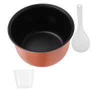 SOLUSTRE Cuiseur Électrique Intérieur Alliage Aluminium Antiadhésif Pot de Cuisson Multifonction pour Remplacement et Préparation à ou Dortoir