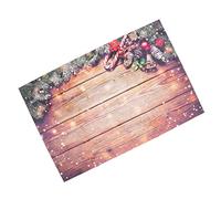SOLUSTRE Décor de Noël Accessoire de Fond Photo Arrière-Plan pour Tapisserie Murale