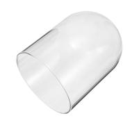 SOLUSTRE Dôme D'horloge en Verre Transparent pour Antiquités, 12x16 CM | Cloche Décorative sans Base, Protection Anti-poussière, Vitrine Cristal Claire pour Objets, Plantes, Bijoux