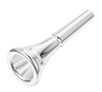 SOLUSTRE Embouchure de Cor Effet Sonore en Cuivre Argenté Design Créatif, Facile à Nettoyer pour Étudiants et Joueurs Intermédiaires