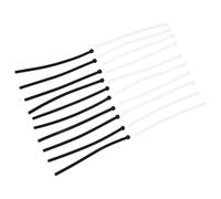 SOLUSTRE Embouts de Branches de Lunettes pour Protection L'usure 10 Paires en Silicone Ronds Antidérapants Adaptés aux Ajustements Rapides Lot et Activités Quotidiennes