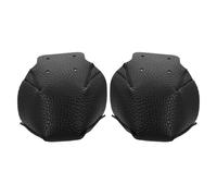 SOLUSTRE Embouts de Protection en Similicuir Noir pour Patins à roulettes, Protège-Chaussures 1 Paire, Embouts Adaptés la Plupart des Patins, Accessoires de Protection pour Usage