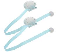 SOLUSTRE Embrasses de Draperie Magnétiques 2pcs, Corde Légère Fixation Rapide, Style Bord de Mer, Adaptées pour Maison et Séjour
