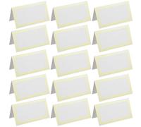 SOLUSTRE en Papier Design 60 Cartes de Placement pour Mariage Faciles à Poser Table, Écriture Lisse, pour Banquets et Fêtes de Fiançailles