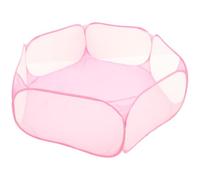 SOLUSTRE Enclos Pratique et Sécurisé en Polyester pour et Pliable Rose Petits Animaux pour Bébé, Utilisable en Intérieur et Extérieur Intérieur Extérieur