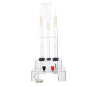 SOLUSTRE Équipement Délectrolyse de pour Enseignement Chimique Dispositif de Laboratoire Portable Formation Pratique et Analyse Scientifique