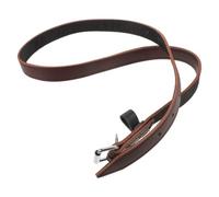 SOLUSTRE Étrivières en Cuir de Première Qualité avec Boucle Métallique, Design Ergonomique et Système de Réglage Rapide pour Équitation en Compétition et Entraînement Avancé