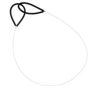 SOLUSTRE Fil de Fer de Coupe pour Poterie avec Poignée en Caoutchouc, Outil Précis en Acier pour Découpe de Pâte à Modeler, pour Artistes Terre Cuite