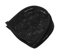 SOLUSTRE Filet à Postiche en Dentelle Noire 8pcs, Résistant et Respirant, pour Fabrication et Réparation de Perruques, Accessoire Indispensable pour Coiffure Lace Frontale