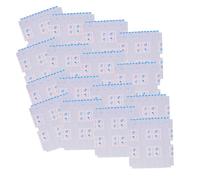 SOLUSTRE Films de Protection pour Livres Autocollants en Pp Imperméables, Lot de 16 Pièces, Couverture Adhésive Résistante pour Manuels Scolaires à L'école