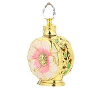 SOLUSTRE Flacon de Parfum en Verre Noir 12ml, Bouteille Rechargeable Créative et Portable pour Huiles Essentielles, Usage Quotidien et Voyage, Design Chic et Décoratif