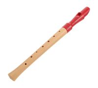 SOLUSTRE Flûte à Bec Soprano en Bois Marron pour Étudiants Débutants, Design Facile à Apprendre Huit Trous, Justesse Précise, pour Séances de Pratique en Extérieur