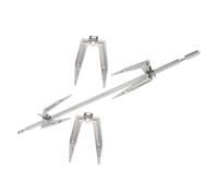 SOLUSTRE Fourchette Rôtissoire pour Poulet en Acier Inoxydable, Accessoire Tourne Broche Vis, Compatible Four Électrique et Barbecue Maison