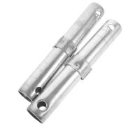 SOLUSTRE Goupille Accouplement Échafaudage 2pcs Argent Accessoire d'échafaudage Usage Mobile Partie d'équipement