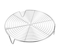 SOLUSTRE Grille pour Cuiseur Vapeur en Acier Inoxydable 304 Structure Triangulaire Stable et Pieds Triples, Résiste la Rouille, Cuisine Domestique Occupée