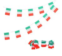 SOLUSTRE Guirlande Italienne en Polyester Résistante la Décoloration aux Couleurs Intenses pour Décoration de Fête et Célébration la Maison, pour Fans