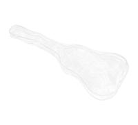 SOLUSTRE Housse de Protection Réutilisable pour Guitare Électrique Transparente en Pvc, Étanche et Anti-poussière, Légère et Facile à Transporter, Adaptée aux Musiciens Nomades, 1 Pièce