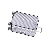 SOLUSTRE Housse Protection Valise Transparente Protège-Bagages Valise Anti-Rayures avec Bande Adhésive Housse Lavable pour Bagage à roulettes Protection Anti-poussière