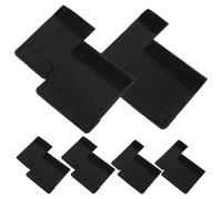 SOLUSTRE Housses de Protection en Pu Noir pour Instrument de Musique Accessoires Indispensables 6pcs Protège-main Résistant à L'usure Manchette de Cou pour Trombone