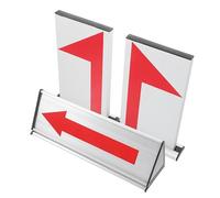 SOLUSTRE Indicateur Accessoire Arbitres de Compétition de Basketball pour Service en Alliage D'aluminium avec Rouge Lors des Matchs Officiels