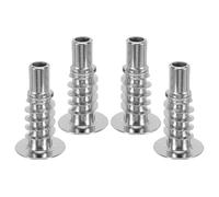 SOLUSTRE Insert de charnière à engrenage de canapé en Alliage 4PCS, Manchon Double Oreille pour Couches et fauteuils, kit de réparation avec kit matériel pour Bricolage à Domicile