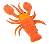 SOLUSTRE Jouet Molaire pour Libérer L'énergie Résistant aux Morsures de Homard Cartoon, en Coton et Feutrine et Satisfaire Le Flair pour Chien