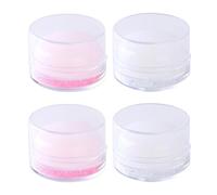 SOLUSTRE Kit 4 Pièces Tampon Manucure en Silicone Léger pour Nail Art, Outil Impression Ongles Pratique, Usage Professionnel Domicile