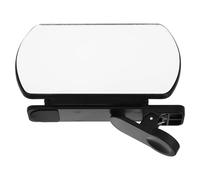 SOLUSTRE Kit de Clip Miroir de Photographie pour Smartphone Noir avec Angle Réglable en PVC Verre et Paquet de Rangement pour Accessoires Photo Polyvalents