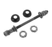 SOLUSTRE Kit de Moyeu de Vélo Arrière pour VTT en Métal, Solide de 180 Mm Haute Résistance, Accessoire Cyclisme en Montagne