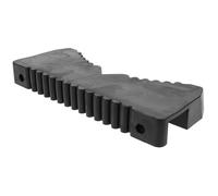 SOLUSTRE Kit Stabilisateur en Caoutchouc pour Échelle à Rallonge Noir Protections Antidérapantes et Vis pour Poteau Télégraphique et Porte