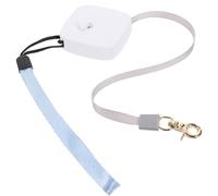 SOLUSTRE Laisse Rétractable Couleur Aléatoire en Nylon Mécanisme Automatique, Facile à Utiliser, Couleur Blanche pour Petit Chien Jogging Dressage des Animaux de