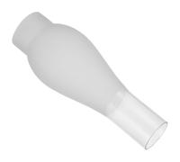 SOLUSTRE Lampe à Huile Verre Transparent Rechange Abat Jour Format Verre Mat Protection Rayures et Vent pour Lampe à Kérosène Vintage Éclairage Dappoint Rétro Supérieur Inférieur