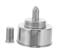 SOLUSTRE Lampe à Portable Acier Inoxydable Épaissie Brûleur Anti-Fuite et Anti- pour Chauffage Extérieur Équipement Camping Randonnée