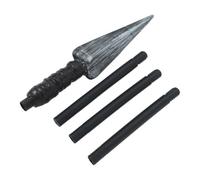 SOLUSTRE Lance Médiévale en Plastique à Pointe Sûre, Accessoire Costume Léger pour Spectacles Masqués et Fêtes Médiévales