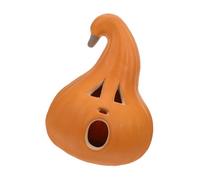 SOLUSTRE Lanterne Citrouille Halloween Étanche Décoration Lumineuse sans Flamme pour Intérieur et Extérieur Éclairage LED Batterie Non Incluse